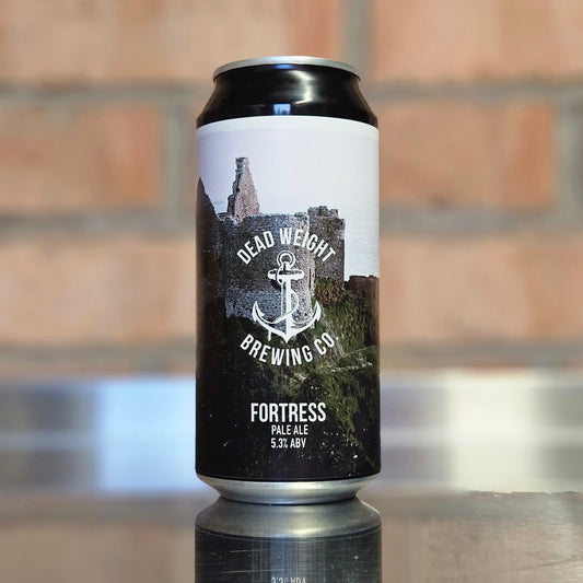 Single can of Fortress Pale Ale Craft Beer from Dead Weight Brewing Company