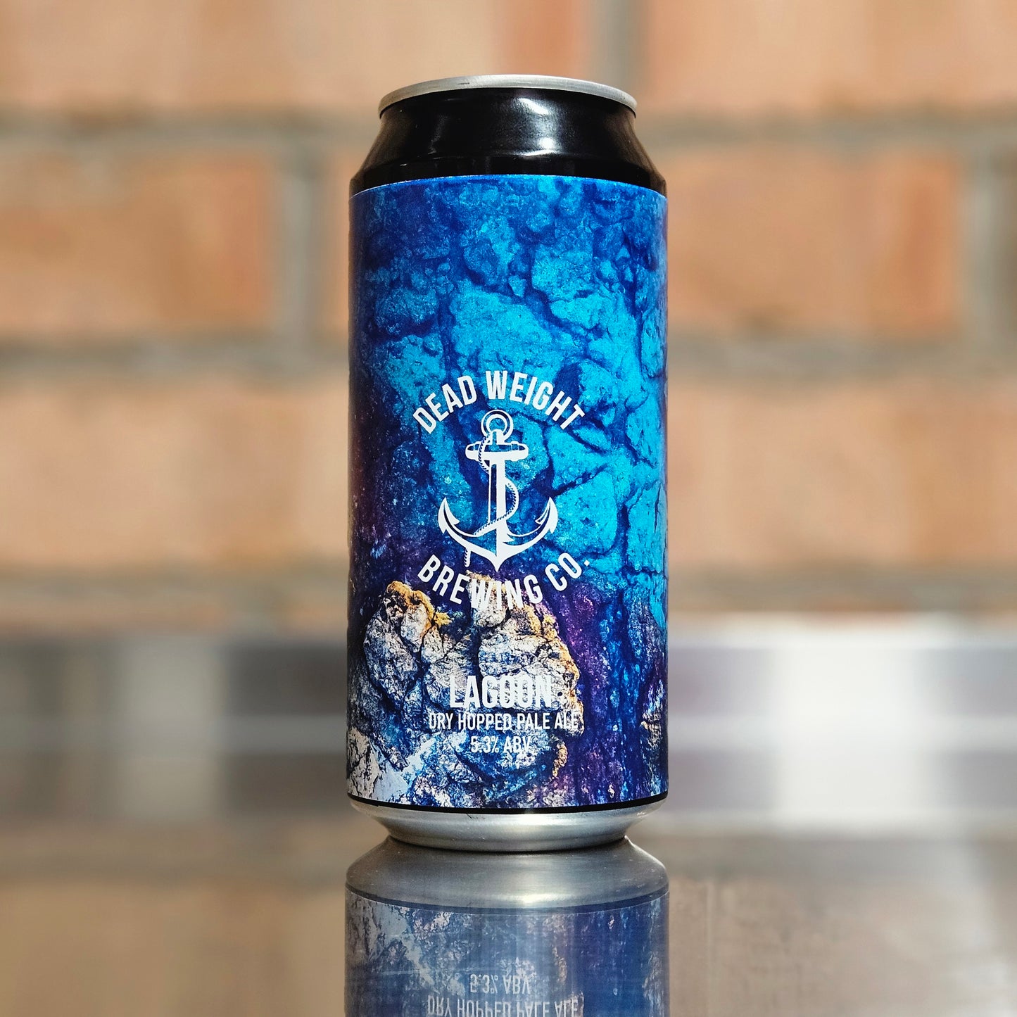 Single can of Lagoon Dry Hopped Pale Ale Craft Beer from Dead Weight Brewing Company