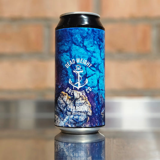 Single can of Lagoon Dry Hopped Pale Ale Craft Beer from Dead Weight Brewing Company